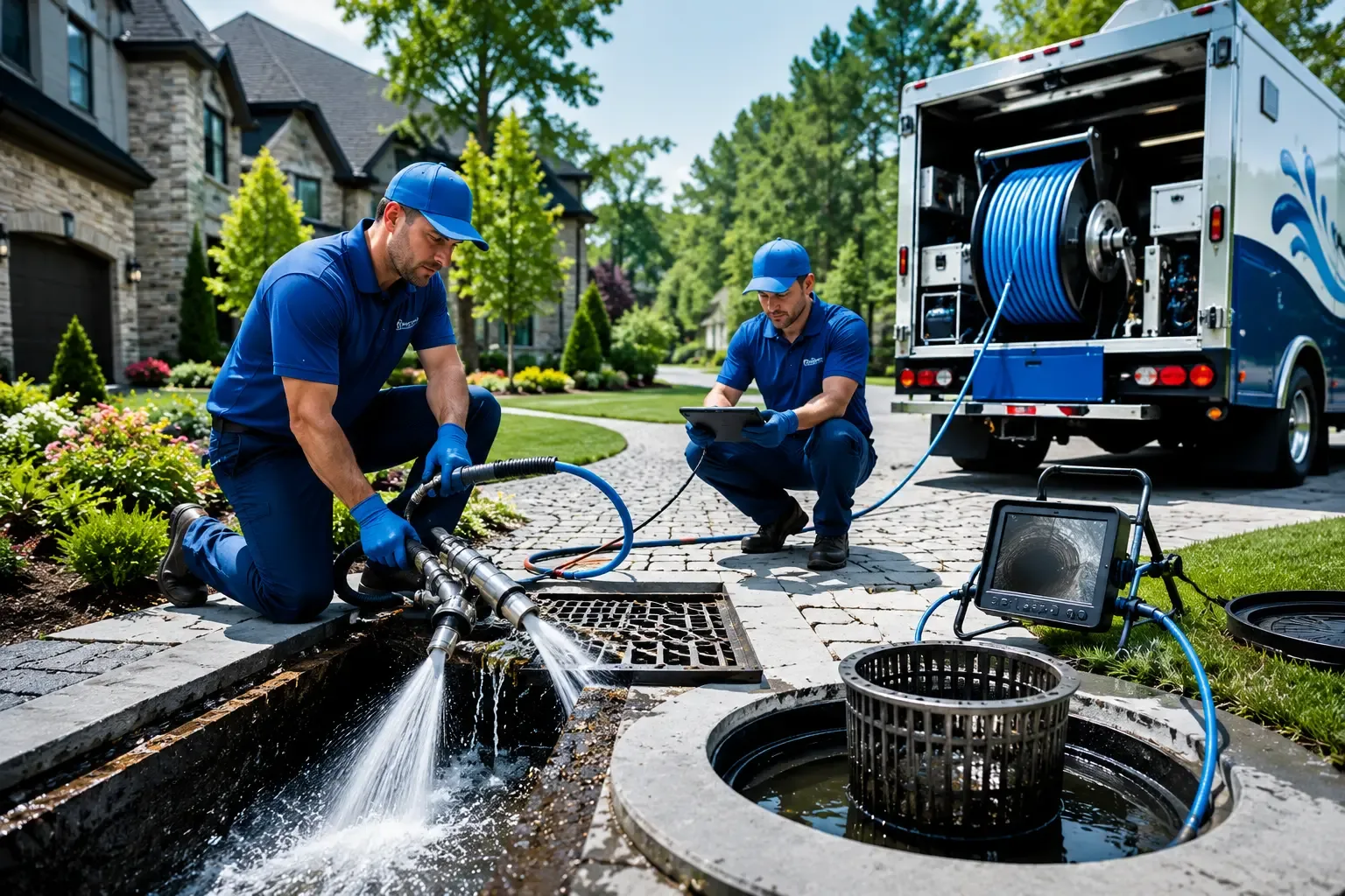 Local outdoor drain cleaning professionals in Greenfield Park, NY