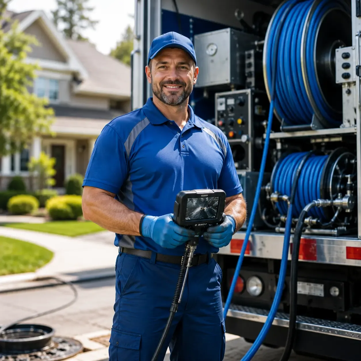 Local outdoor drain cleaning specialists in Greenfield Park, NY